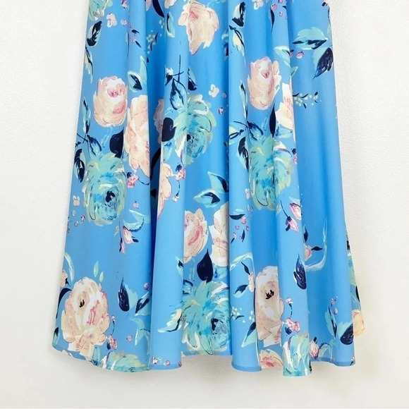 YUMI KIM Moonlight Dress in Sky Blue Garden Rose M - Picture 10 of 15